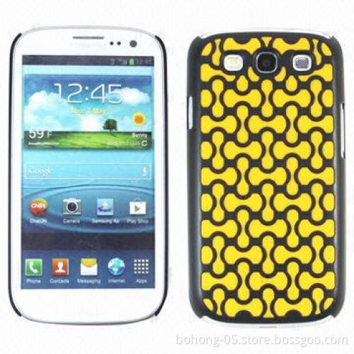Jigsaw grain PC+silicone case for Samsung S3, different colors is available, MOQ 500pcs(each color)